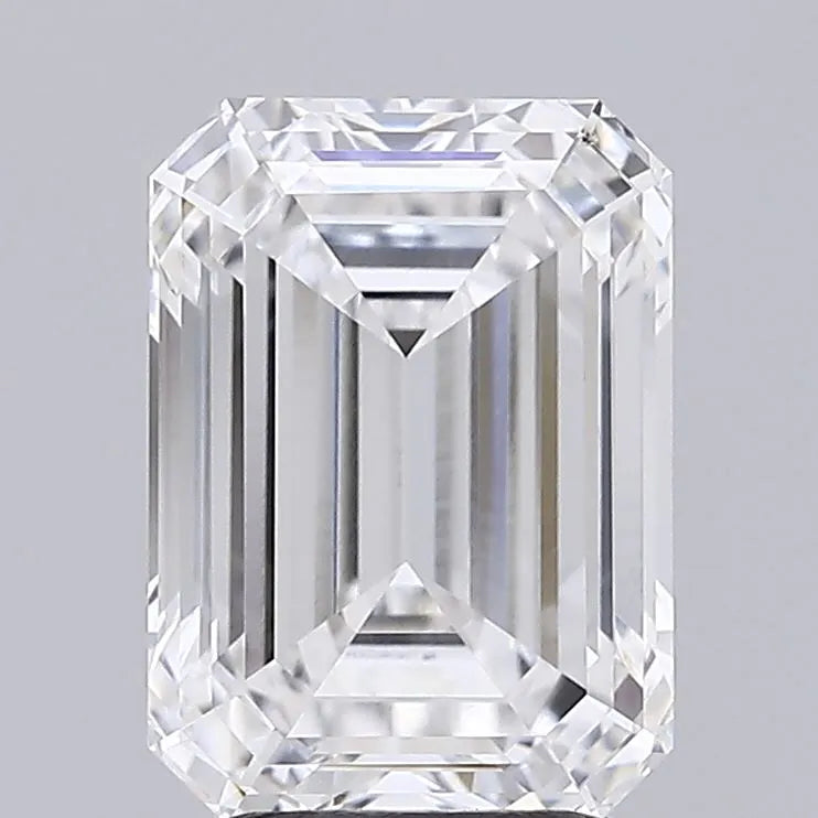 3.05ct Emerald Lab Grown Diamond (Colour D, Clarity VVS1, IGI Certified)