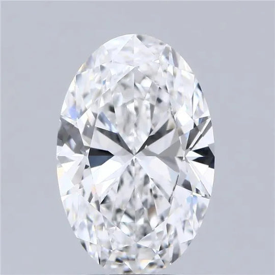 3.05ct Oval Lab Grown Diamond (Colour E, Clarity VVS1, IGI Certified)