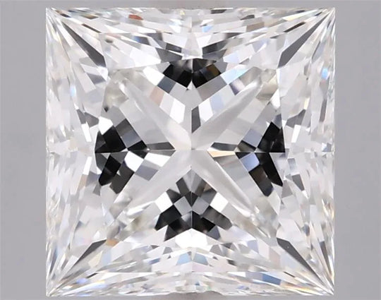 3.07ct Princess Lab Grown Diamond (Colour G, Clarity VVS2, IGI Certified)