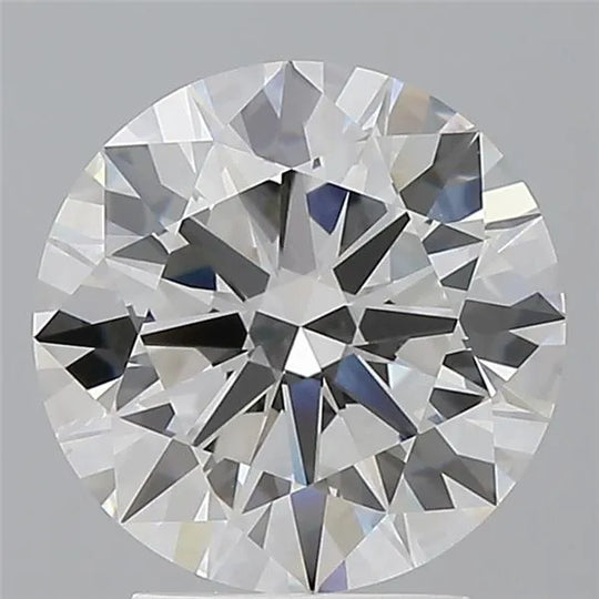 3.07ct Round Lab Grown Diamond (Colour E, Clarity VVS1, Cut ID, IGI Certified)