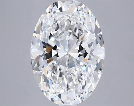 3.08ct Oval Lab Grown Diamond (Colour E, Clarity VVS1, IGI Certified)