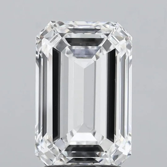 3.09ct Emerald Lab Grown Diamond (Colour D, Clarity VVS2, IGI Certified)