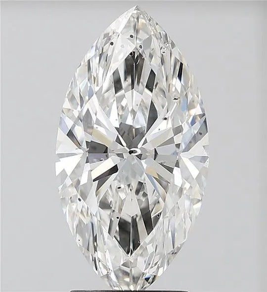 3.09ct Marquise Lab Grown Diamond (Colour G, Clarity SI2, IGI Certified)