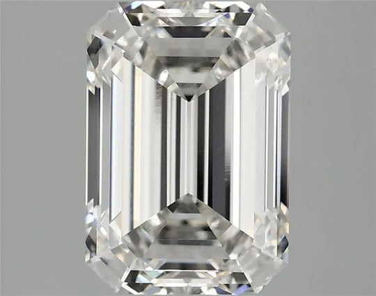 3.10ct Emerald Lab Grown Diamond (Colour G, Clarity VVS2, IGI Certified)