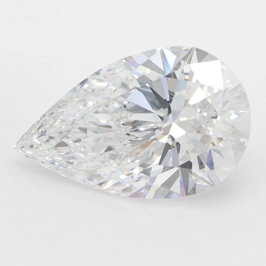 3.10ct Pear Lab Grown Diamond (Colour D, Clarity VVS1, GIA Certified)