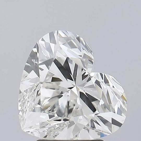 3.13ct Heart Lab Grown Diamond (Colour G, Clarity VS1, IGI Certified)