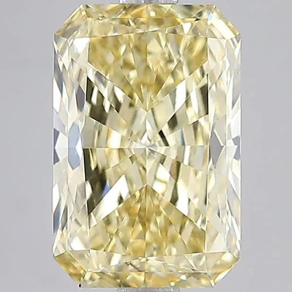 3.25ct Radiant Lab Grown Diamond (Colour Fancy Yellow, Clarity VS2, IGI Certified)
