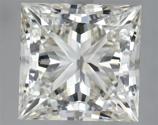 3.42ct Princess Lab Grown Diamond (Colour I, Clarity VVS2, IGI Certified)