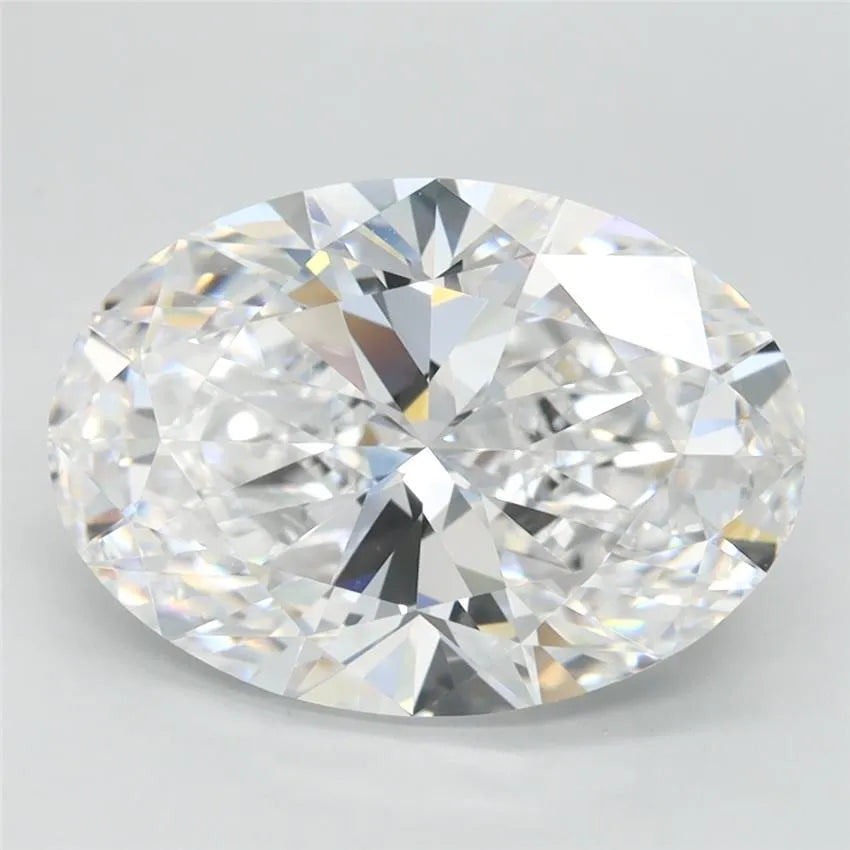3.46ct Oval Lab Grown Diamond (Colour D, Clarity VVS1, IGI Certified)