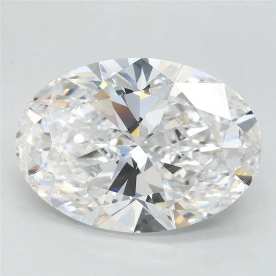 3.46ct Oval Lab Grown Diamond (Colour D, Clarity VVS1, IGI Certified)