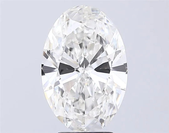 3.47ct Oval Lab Grown Diamond (Colour E, Clarity VVS2, IGI Certified)