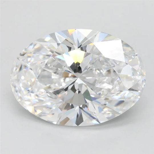 3.51ct Oval Lab Grown Diamond (Colour D, Clarity VVS1, IGI Certified)