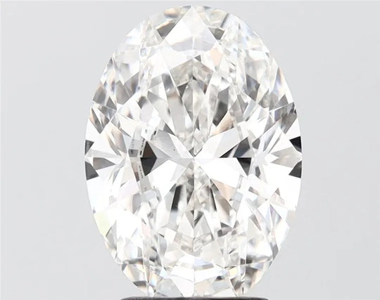 3.51ct Oval Lab Grown Diamond (Colour G, Clarity VS2, IGI Certified)