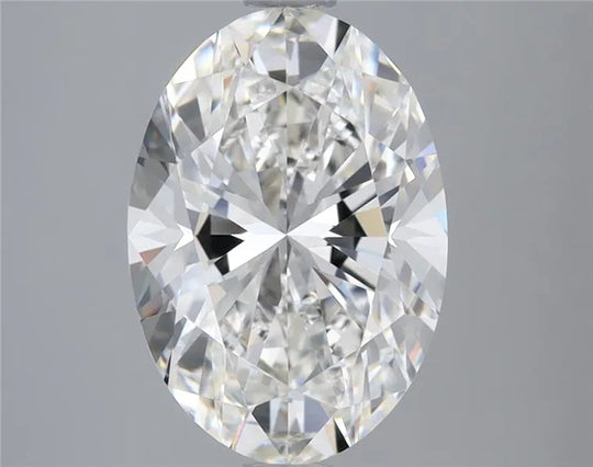 3.53ct Oval Lab Grown Diamond (Colour G, Clarity VVS2, IGI Certified)