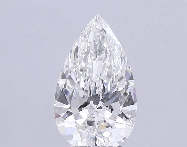 3.56ct Pear Lab Grown Diamond (Colour F, Clarity VVS2, IGI Certified)