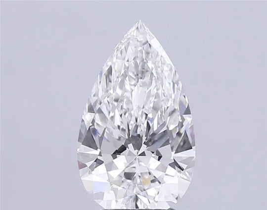 3.56ct Pear Lab Grown Diamond (Colour F, Clarity VVS2, IGI Certified)