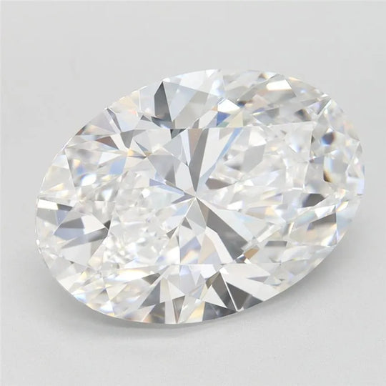 3.57ct Oval Lab Grown Diamond (Colour D, Clarity IF, IGI Certified)