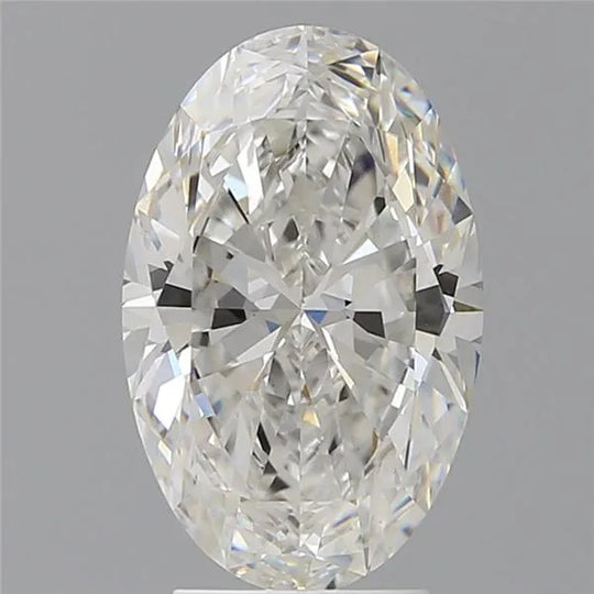 3.60ct Oval Lab Grown Diamond (Colour F, Clarity VVS2, IGI Certified)