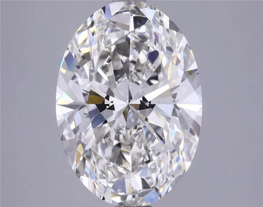 3.68ct Oval Lab Grown Diamond (Colour G, Clarity VS2, IGI Certified)