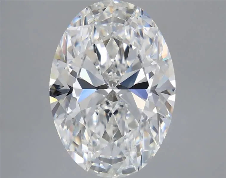 3.69ct Oval Lab Grown Diamond (Colour E, Clarity VVS2, IGI Certified)