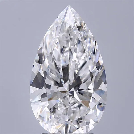 3.70ct Pear Lab Grown Diamond (Colour D, Clarity VS1, IGI Certified)