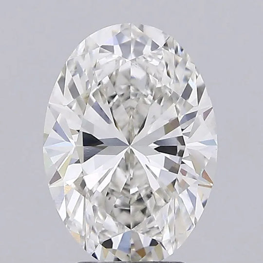 3.80ct Oval Lab Grown Diamond (Colour G, Clarity VVS2, IGI Certified)