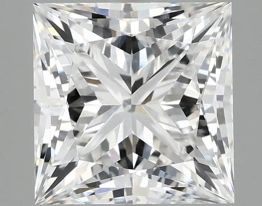 3.84ct Princess Lab Grown Diamond (Colour E, Clarity VVS2, IGI Certified)