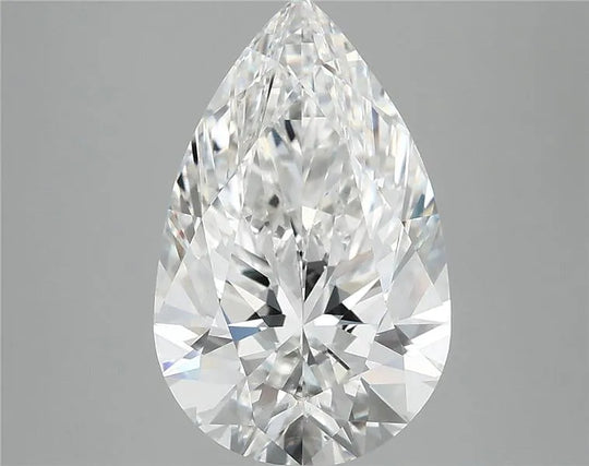 3.88ct Pear Lab Grown Diamond (Colour F, Clarity VVS2, IGI Certified)