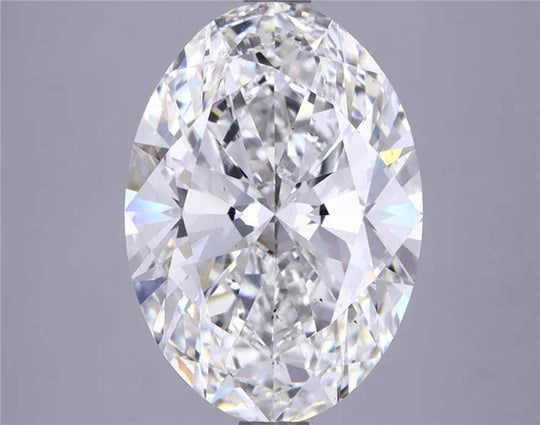 3.92ct Oval Lab Grown Diamond (Colour G, Clarity VS2, IGI Certified)