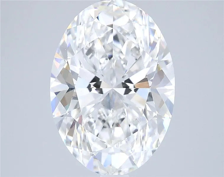 3.93ct Oval Lab Grown Diamond (Colour D, Clarity VS1, IGI Certified)