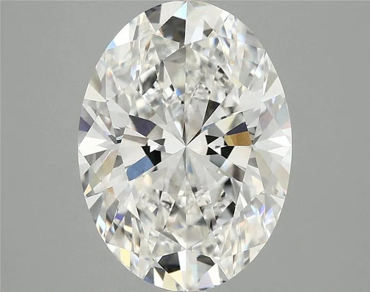 3.95ct Oval Lab Grown Diamond (Colour G, Clarity VVS2, IGI Certified)