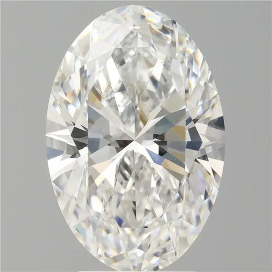 4.00ct Oval Lab Grown Diamond (Colour E, Clarity VVS2, IGI Certified)
