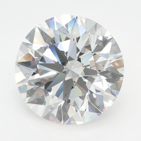 4.00ct Round Lab Grown Diamond (Colour E, Clarity VVS1, Cut EX, GIA Certified)