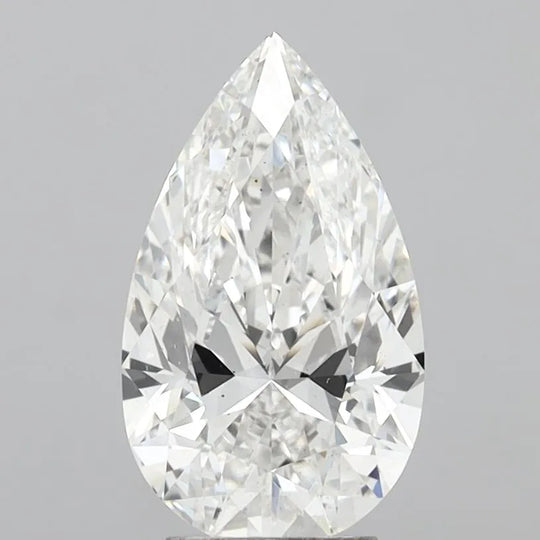 4.01ct Pear Lab Grown Diamond (Colour F, Clarity VS2, IGI Certified)
