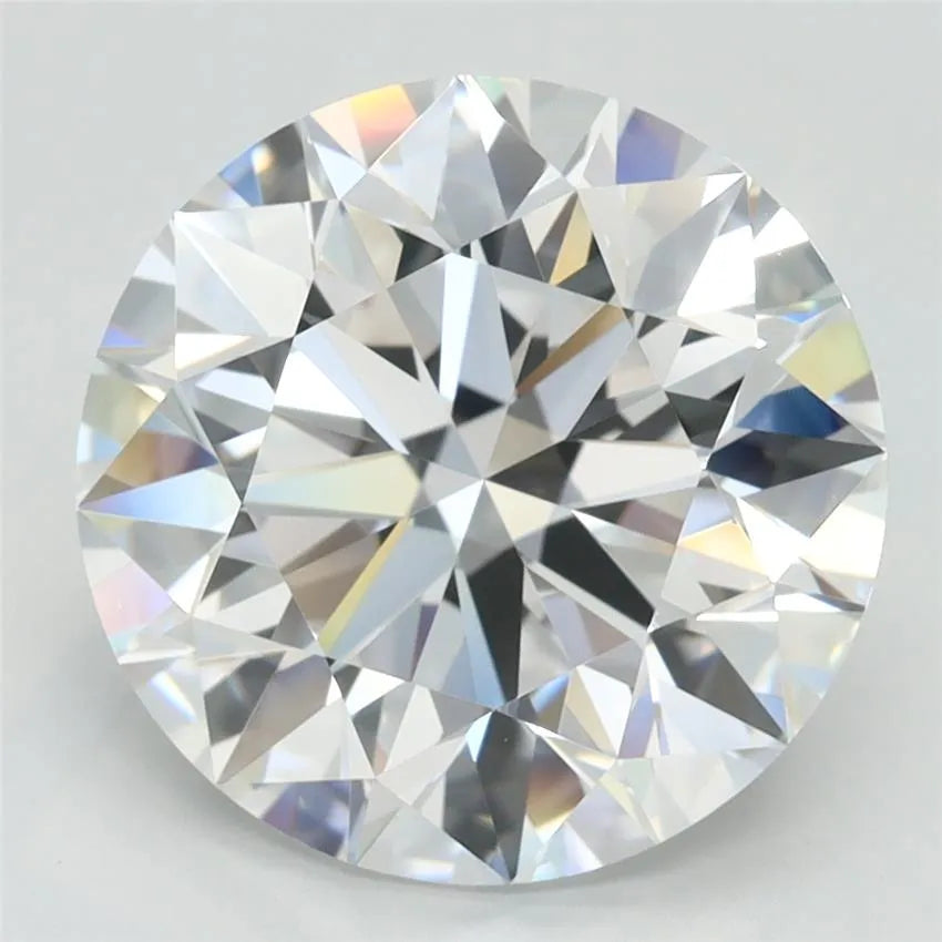 4.01ct Round Lab Grown Diamond (Colour D, Clarity VVS1, Cut EX, IGI Certified)