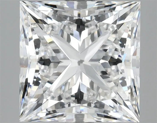 4.05ct Princess Lab Grown Diamond (Colour D, Clarity VVS1, IGI Certified)