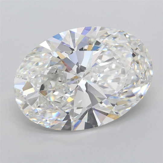 4.06ct Oval Lab Grown Diamond (Colour F, Clarity VVS1, IGI Certified)