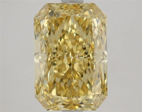 4.07ct Radiant Lab Grown Diamond (Colour Fancy Intense Yellow, Clarity VVS2, IGI Certified)