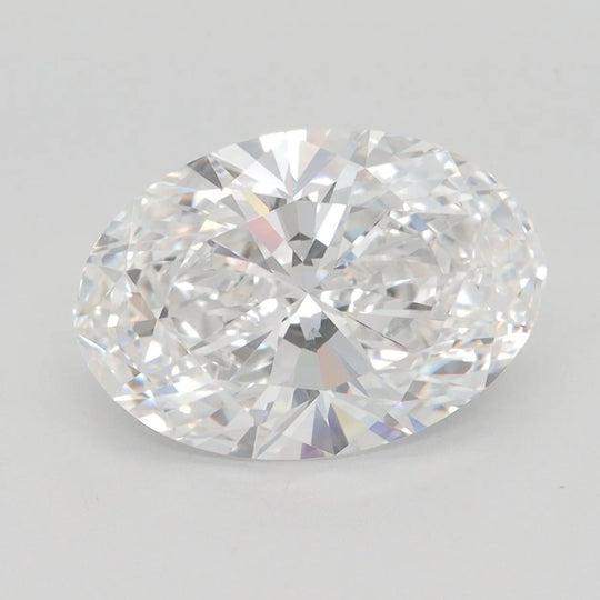 4.08ct Oval Lab Grown Diamond (Colour E, Clarity VVS1, GIA Certified)
