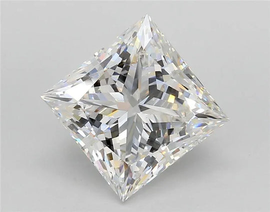 4.09ct Princess Lab Grown Diamond (Colour F, Clarity VS1, IGI Certified)