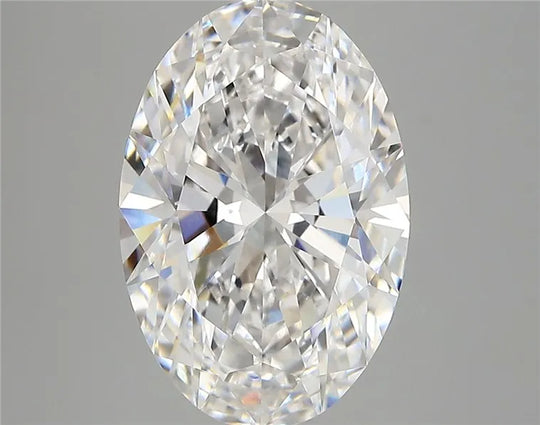 4.28ct Oval Lab Grown Diamond (Colour E, Clarity VVS2, IGI Certified)