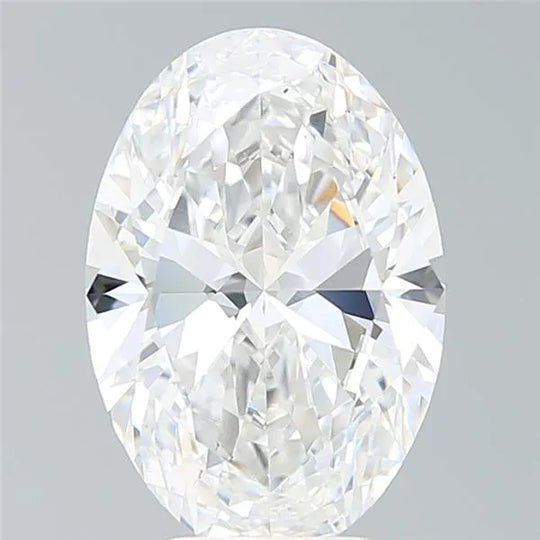 4.37ct Oval Lab Grown Diamond (Colour E, Clarity VS1, IGI Certified)