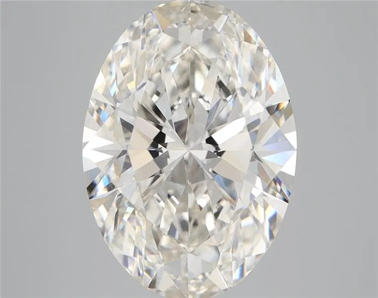 4.50ct Oval Lab Grown Diamond (Colour G, Clarity VVS2, IGI Certified)