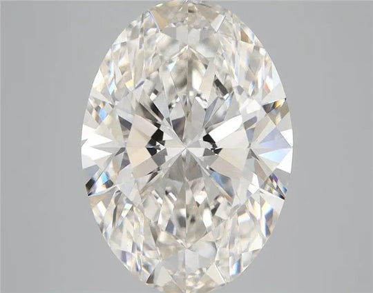 4.50ct Oval Lab Grown Diamond (Colour G, Clarity VVS2, IGI Certified)