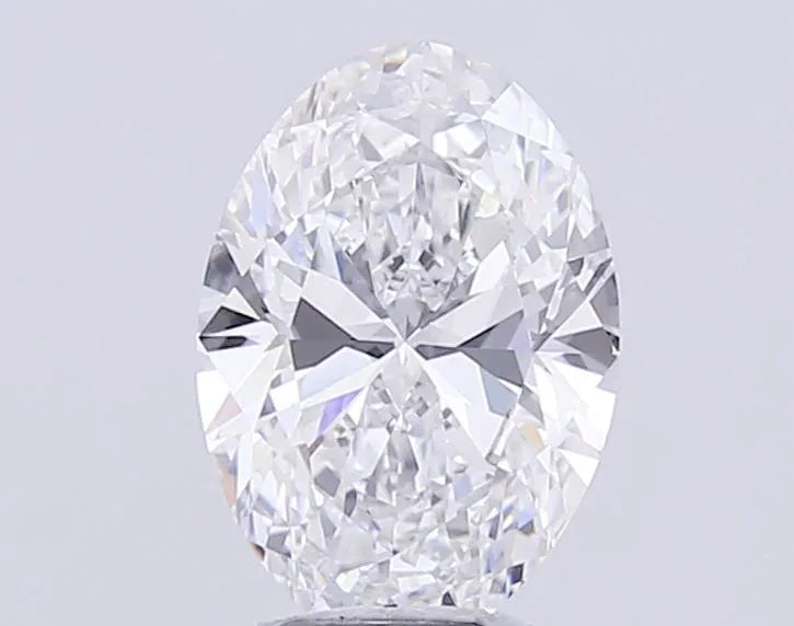 4.90ct Oval Lab Grown Diamond (Colour D, Clarity VVS2, IGI Certified)
