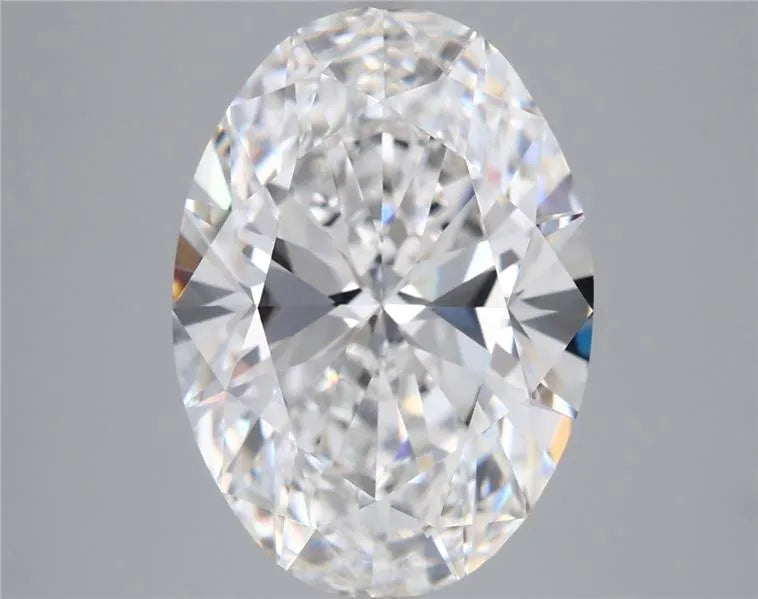 5.03ct Oval Lab Grown Diamond (Colour D, Clarity VVS2, IGI Certified)