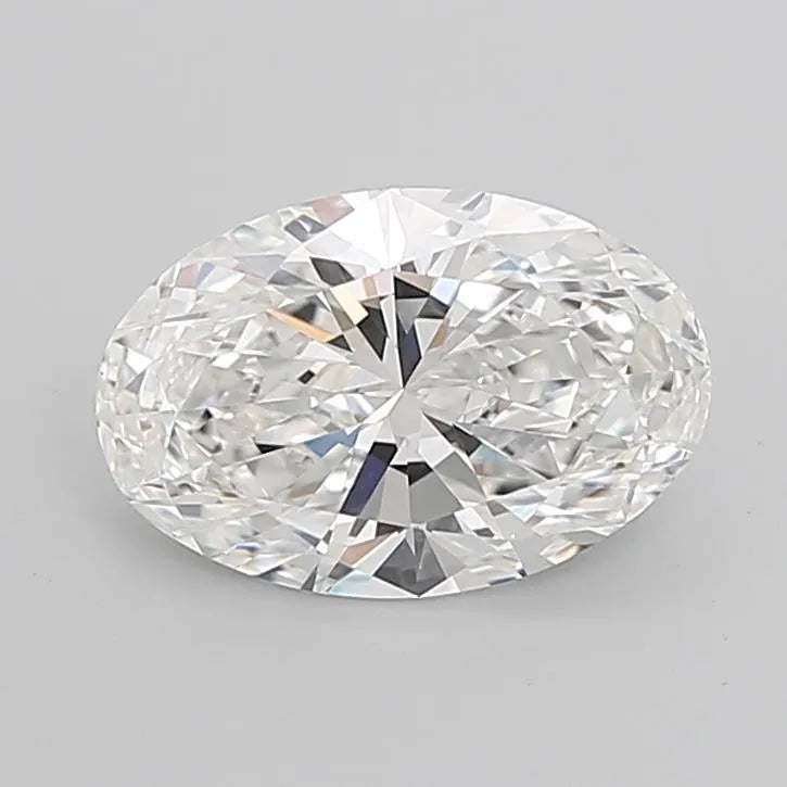 5.05ct Oval Lab Grown Diamond (Colour E, Clarity VVS2, IGI Certified)