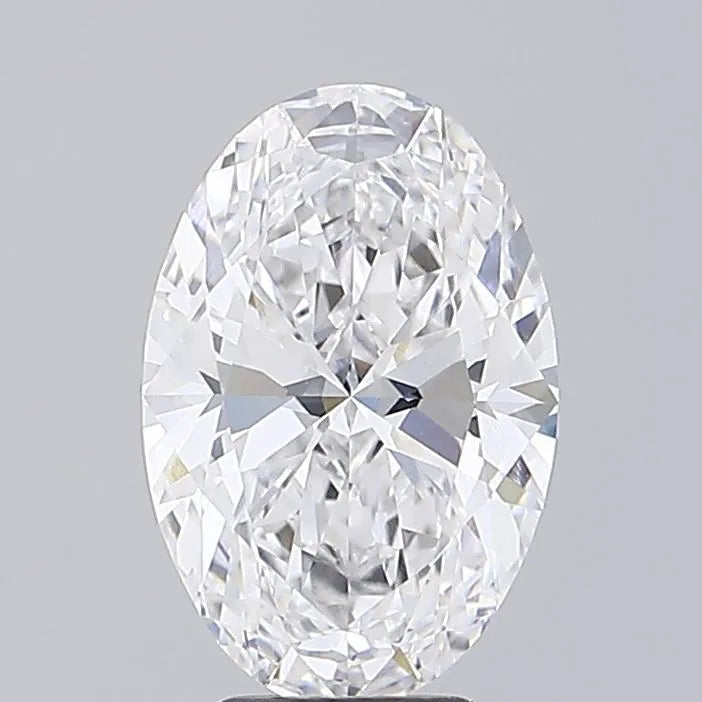 5.16ct Oval Lab Grown Diamond (Colour D, Clarity VVS2, IGI Certified)