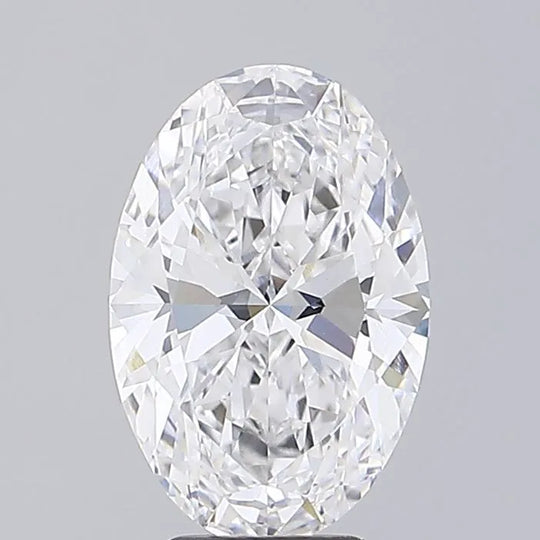 5.16ct Oval Lab Grown Diamond (Colour D, Clarity VVS2, IGI Certified)