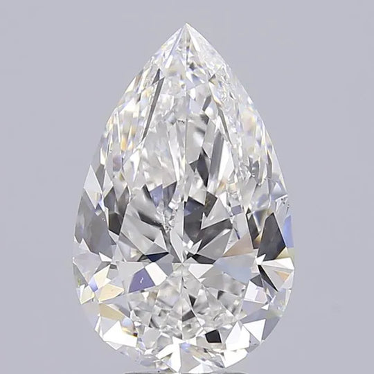 5.30ct Pear Lab Grown Diamond (Colour E, Clarity VS2, IGI Certified)